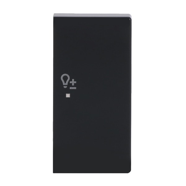 BUSCH-JAEGER - Wippe 2-fach rechts mit Symbol Dimmer Symbol Dimmen anthrazit - Plattform 63