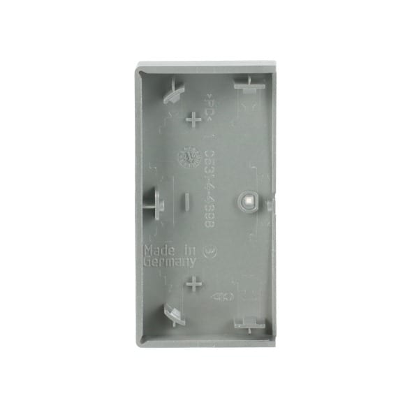 BUSCH-JAEGER - Wippe 2-fach rechts für flex f@h KNX mit Symbol Licht alusilber - Plattform 63