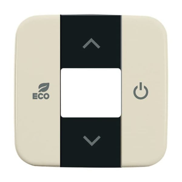 BUSCH-JAEGER - Abdeckrahmen Symbole ''Auf, Ab, ECO, Power'' 2-fach weiß - Busch-Duro 2000 SI