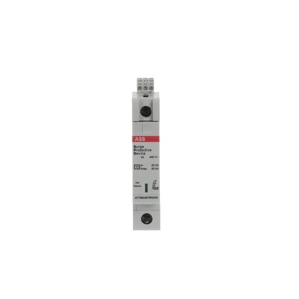 ABB - SPD Typ 2 für 400/690 V 1P Imax 40kA In 20kA Up 1 8 kV TS Telesignal