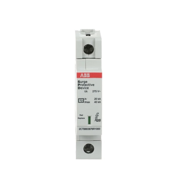 ABB - SPD Typ 2 für 230/400V 1P Imax 40kA In 20kA Up 1 25kV