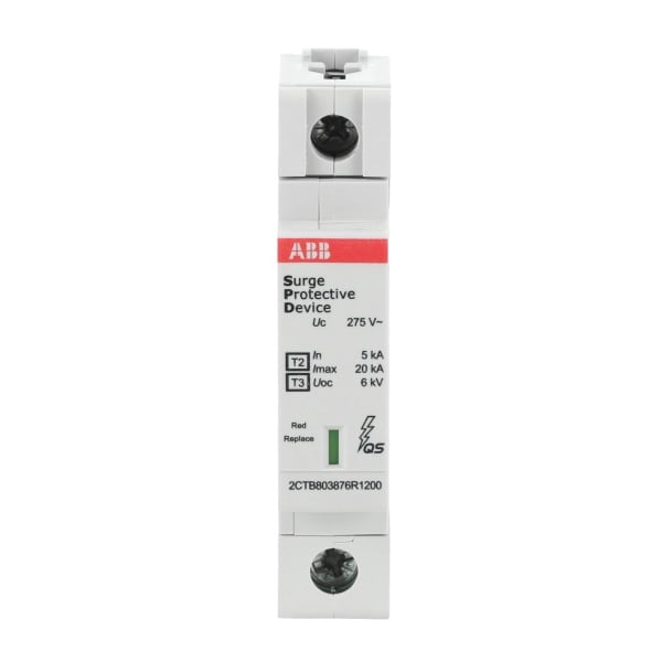 ABB - SPD Typ 2 für 230/400V 1P Imax 20kA In 5kA Up 0 9kV