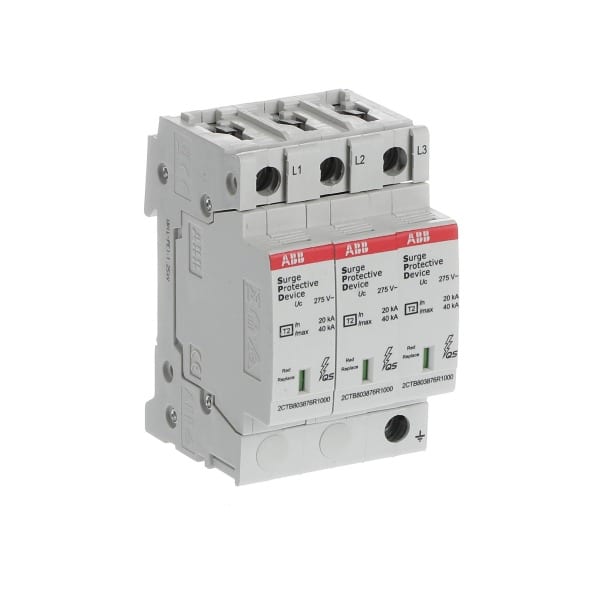 ABB - SPD Typ 2 für 230/400V TN-C 3P Imax 40kA In 20kA Up 1 25kV