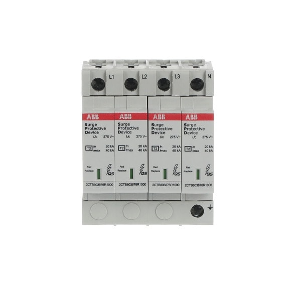 ABB - SPD Typ 2 für 230/400 V TN-S 4P Imax 40kA In 20kA Up 1 25kV