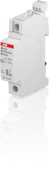 ABB - SPD Typ 2 für 230/400V 1P Imax 40kA In 20kA Up 1 5kV TS Telesignal