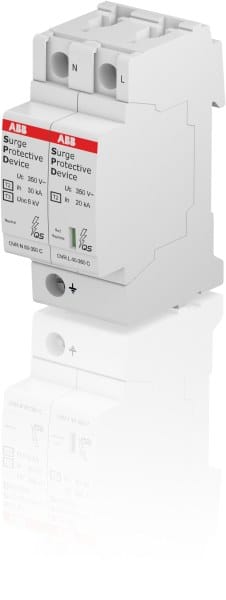 ABB - SPD Typ 2 für 230/400V TT-1Phasig N+1P Imax 40kA In 20kA Up 1 5kV