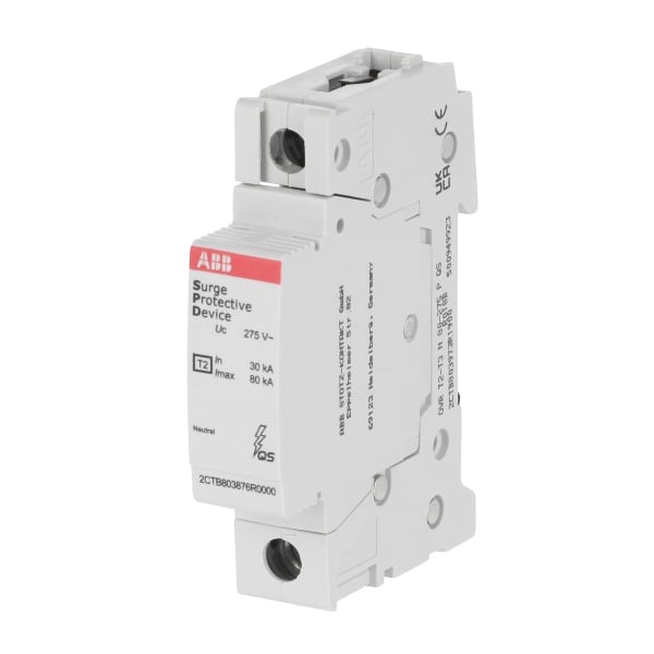 ABB - SPD Typ 2 für 230/400 V Summenfunkenstrecke Uc 275V