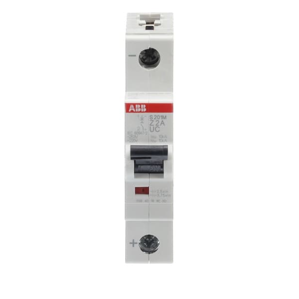 ABB - Sicherungsautomat - S200MUC - 1P - 2 A - Z(AC) 10 kA