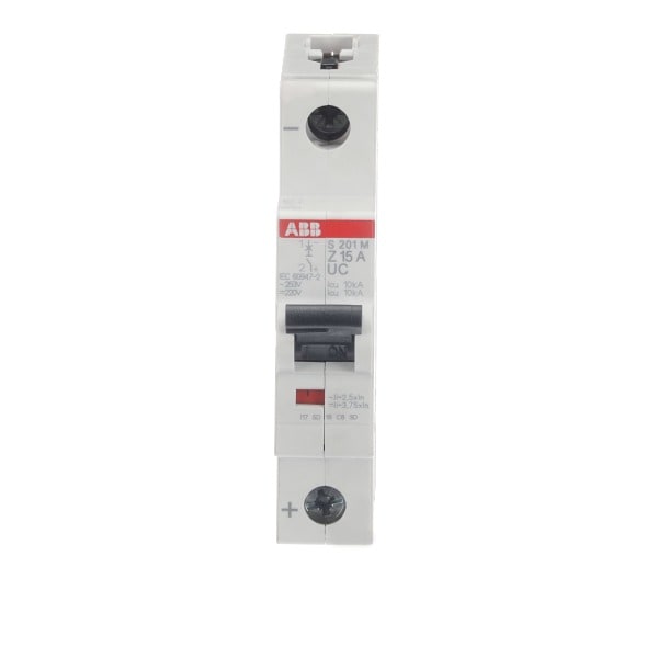 ABB - Sicherungsautomat - S200MUC - 1P - 15 A - Z(AC) 10 kA
