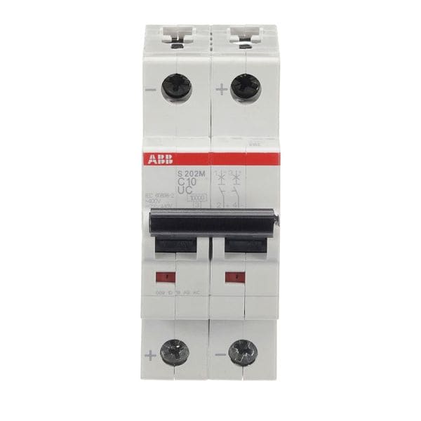 ABB - Sicherungsautomat - S200MUC - 2P - 10 A - C(AC) 10 kA