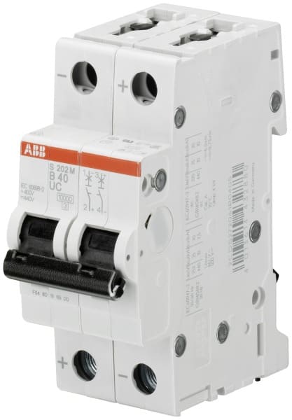 ABB - Sicherungsautomat - S200MUC - 2P - 13 A - B(AC) 10 kA