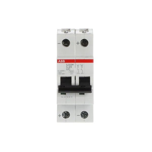 ABB - Sicherungsautomat - S200MUC - 2P - 20 A - C(AC) 10 kA