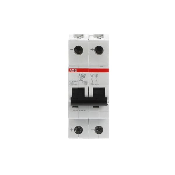 ABB - Sicherungsautomat - S200MUC - 2P - 20 A - B(AC) 10 kA