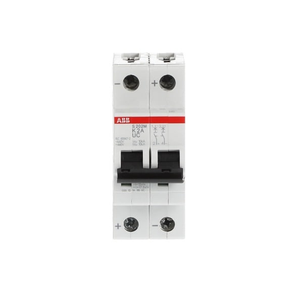 ABB - Sicherungsautomat - S200MUC - 2P - 2 A - K(AC) 10 kA