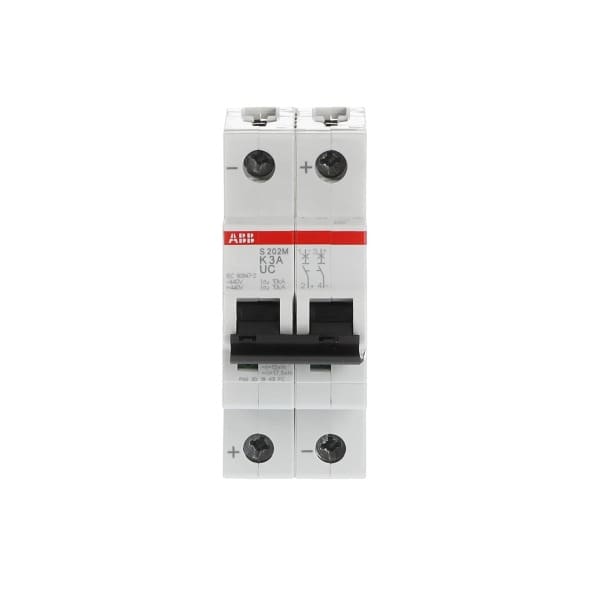 ABB - Sicherungsautomat - S200MUC - 2P - 3 A - K(AC) 10 kA