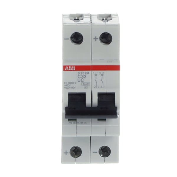 ABB - Sicherungsautomat - S200MUC - 2P - 32 A - C(AC) 10 kA