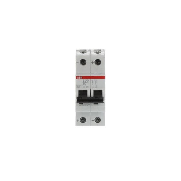 ABB - Sicherungsautomat - S200MUC - 2P - 6 A - K(AC) 10 kA