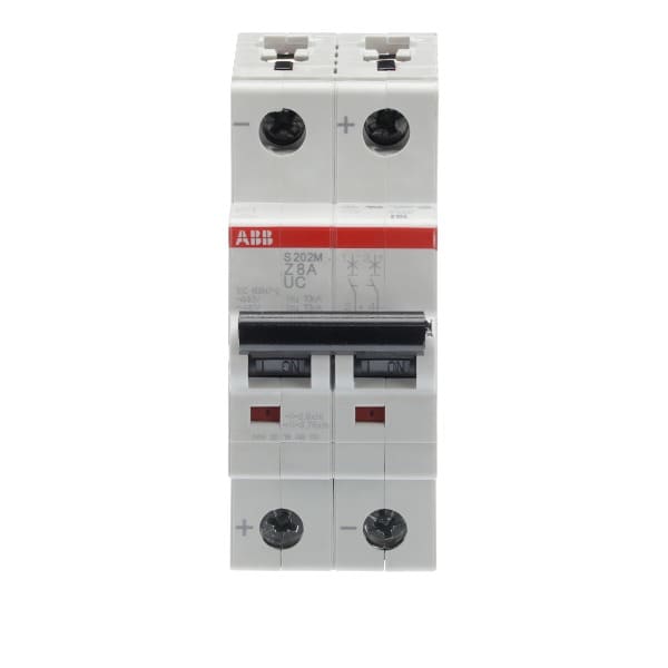 ABB - Sicherungsautomat - S200MUC - 2P - 8 A - Z(AC) 10 kA