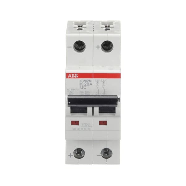 ABB - Sicherungsautomat - S200MUC - 2P - 20 A - K(AC) 10 kA