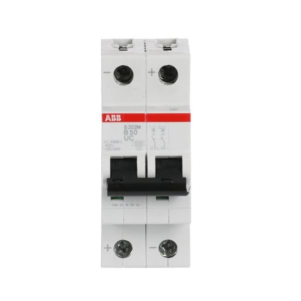 ABB - Sicherungsautomat - S200MUC - 2P - 50 A - B(AC) 10 kA