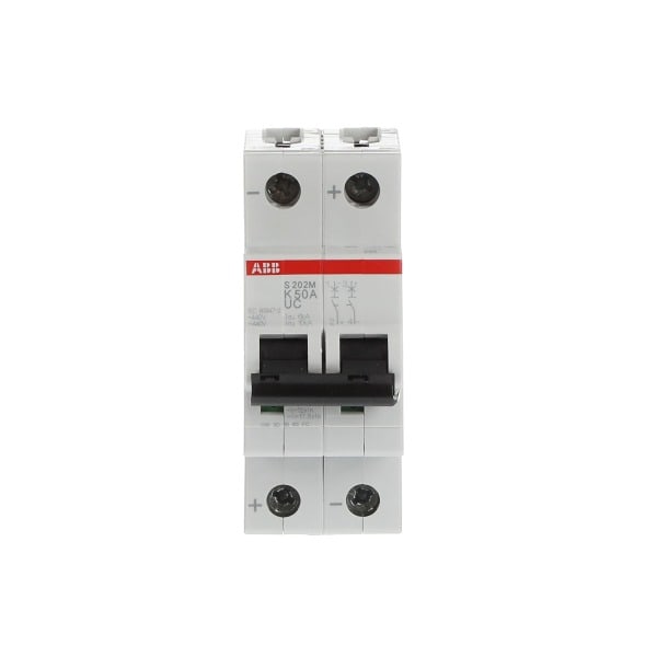 ABB - Sicherungsautomat - S200MUC - 2P - 50 A - K(AC) 10 kA