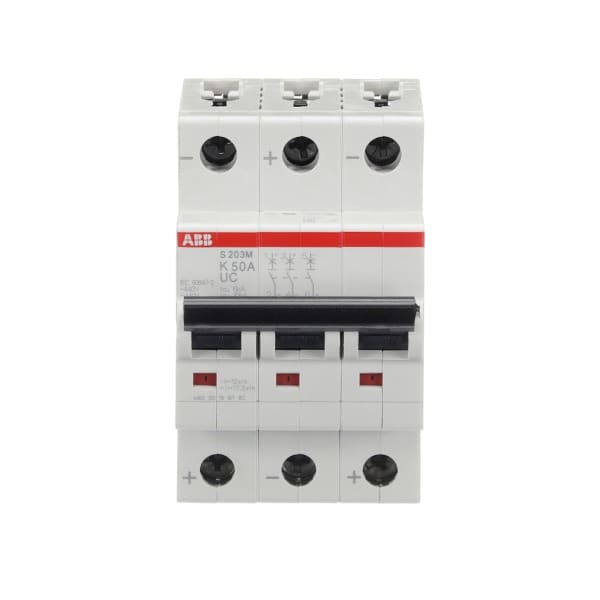 ABB - Sicherungsautomat - S200MUC - 3P - 50 A - K(AC) 10 kA