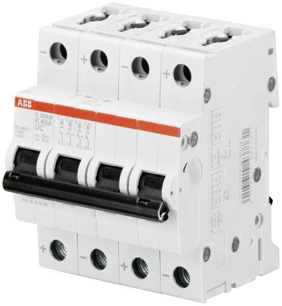 ABB - Sicherungsautomat - S200MUC - 4P - 2 A - K(AC) 10 kA