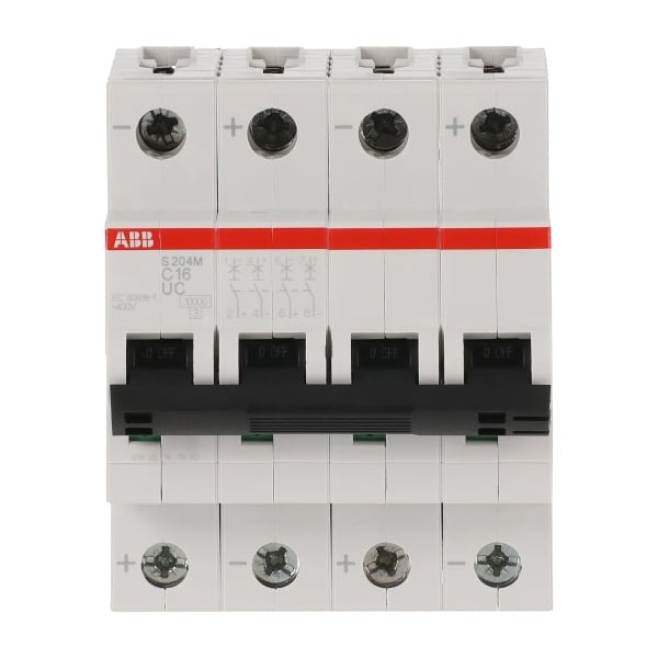 ABB - Sicherungsautomat - S200MUC - 4P - 16 A - C(AC) 10 kA