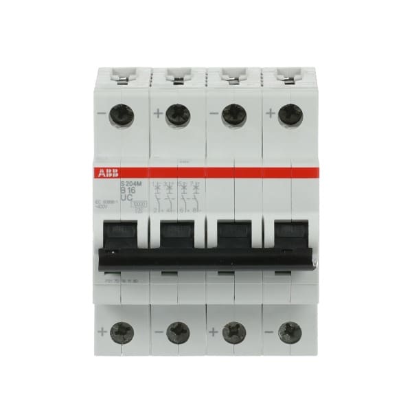 ABB - Sicherungsautomat - S200MUC - 4P - 16 A - B(AC) 10 kA