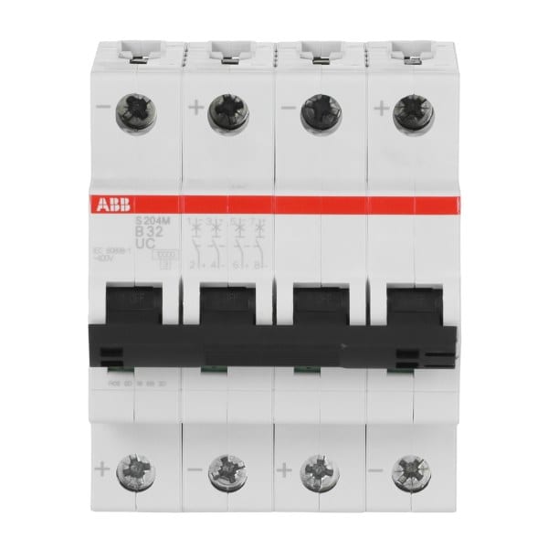 ABB - Sicherungsautomat - S200MUC - 4P - 32 A - B(AC) 10 kA