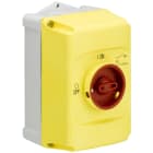 ABB - IB Y Isolierstoffgehäuse rot/gelb NOT-AUS IP65 3fach Abschließbar