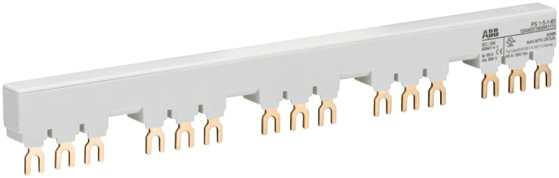 ABB - PS 3-Phasen-Sammelschiene für 5 MS116 / MS132 mit 1 HK/SK Ie=65A