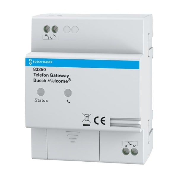 BUSCH-JAEGER - Telefon-Gateway 4 TE - Busch-Welcome 2-Draht