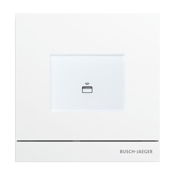 BUSCH-JAEGER - Außenstation mit Transponder-Modul weiß - Busch-Welcome 2-Draht