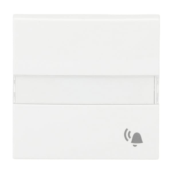 BUSCH-JAEGER - Wippe mit Aufdruck Klingel und Beschriftungsfeld alpinweiß - balance SI