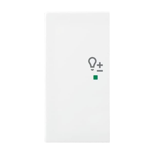 BUSCH-JAEGER - Wippe 2-fach links für flex f@h KNX mit Symbol Dimmen alpinweiß - balance SI