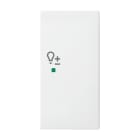 BUSCH-JAEGER - Wippe 2-fach rechts mit Symbol Dimmer Symbol Dimmen alpinweiß - balance SI