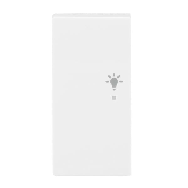 BUSCH-JAEGER - Wippe 2-fach links für flex f@h KNX mit Symbol Licht alpinweiß - balance SI