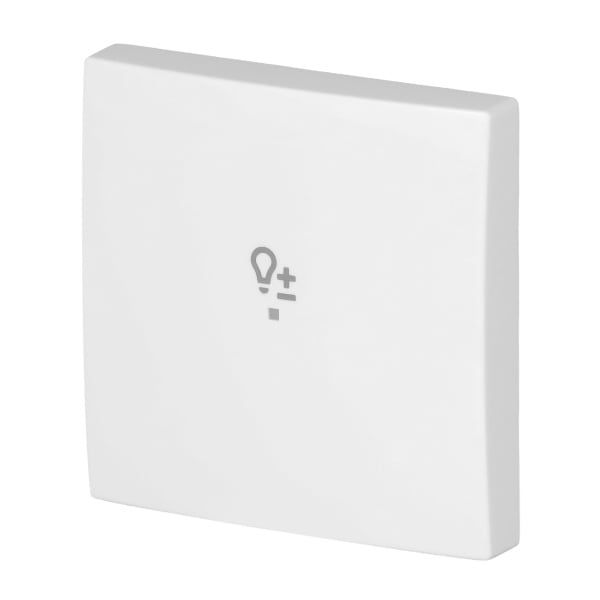 BUSCH-JAEGER - Wippe 1-fach für flex f@h KNX mit Symbol Dimmen alpinweiß - balance SI