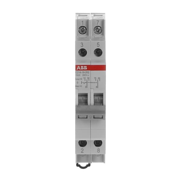 ABB - Gruppenschalter 16 A gemäß EN 250 VAC 2W Bedienelement grau Modulbreite: 1 TE