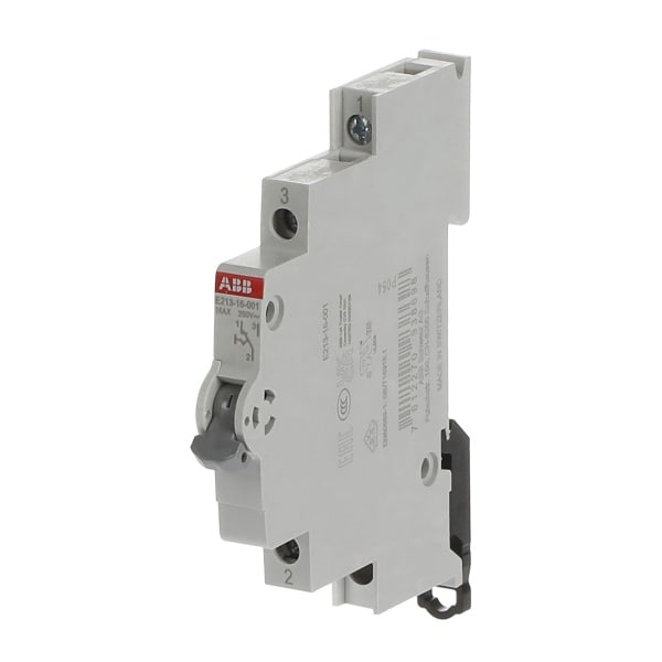 ABB - Wechselschalter 16 A gemäß EN 250 VAC 1W Bedienelement grau Modulbreite: 0.5 TE