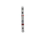 ABB - Leuchttaster 16 A gemäß EN 250 VAC 1S grau 1x LED rot Modulbreite: 0.5 TE