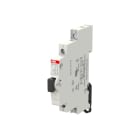 ABB - Taster 16 A gemäß EN 250 VAC 1S 1Ö Bedienelement schwarz Modulbreite: 0.5 TE