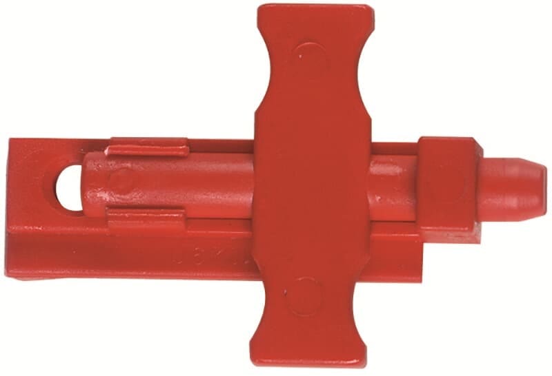 ABB - ZX464 Türriegel rot für Doppeltüren Ersatzteil, Zählerschränke