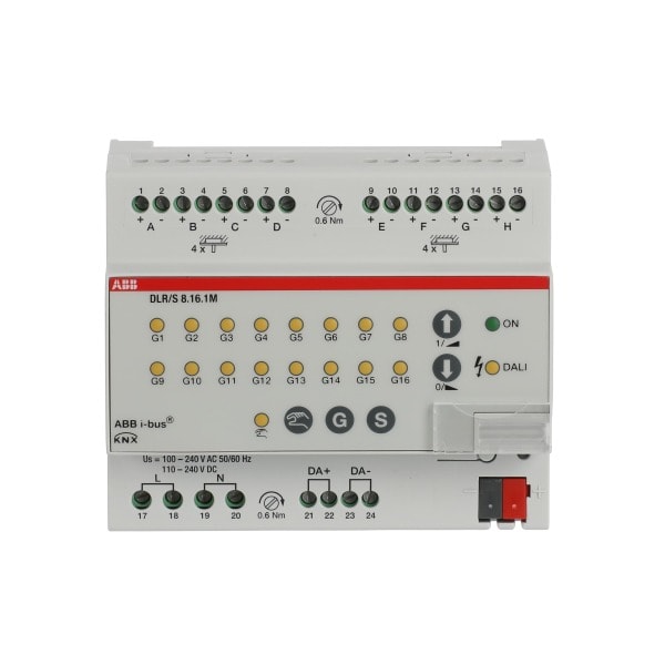 ABB - KNX DALI-Lichtregler 8-fach manuelle Bedienung REG