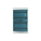 ABB - Stromkreisverteiler AP IP165 transparente Tür 72 PLE 4R Mistral65