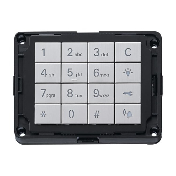 BUSCH-JAEGER - Tastatur-Modul Pincode edelstahl - Busch-Welcome 2-Draht