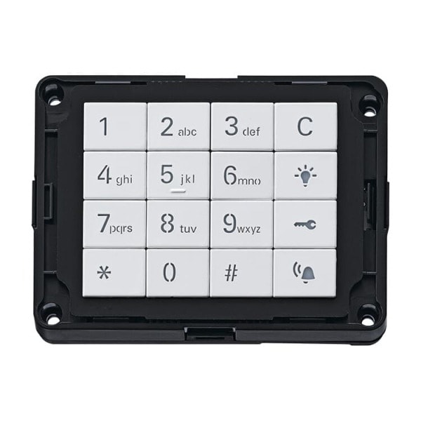 BUSCH-JAEGER - Tastatur-Modul Pincode weiß - Busch-Welcome 2-Draht