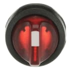 ABB - M2SS3-11R Leuchtwahlschalter-Vorsatz rot, 2 Stellungen, Rückzug von C