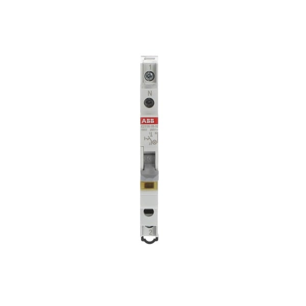 ABB - Ausschalter 16 A gemäß EN 250/400 VAC 1S grau 1x LED gelb Modulbreite: 0.5 TE